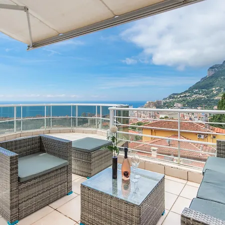 Penthouse Monte Carlo Vista Apartment Beausoleil